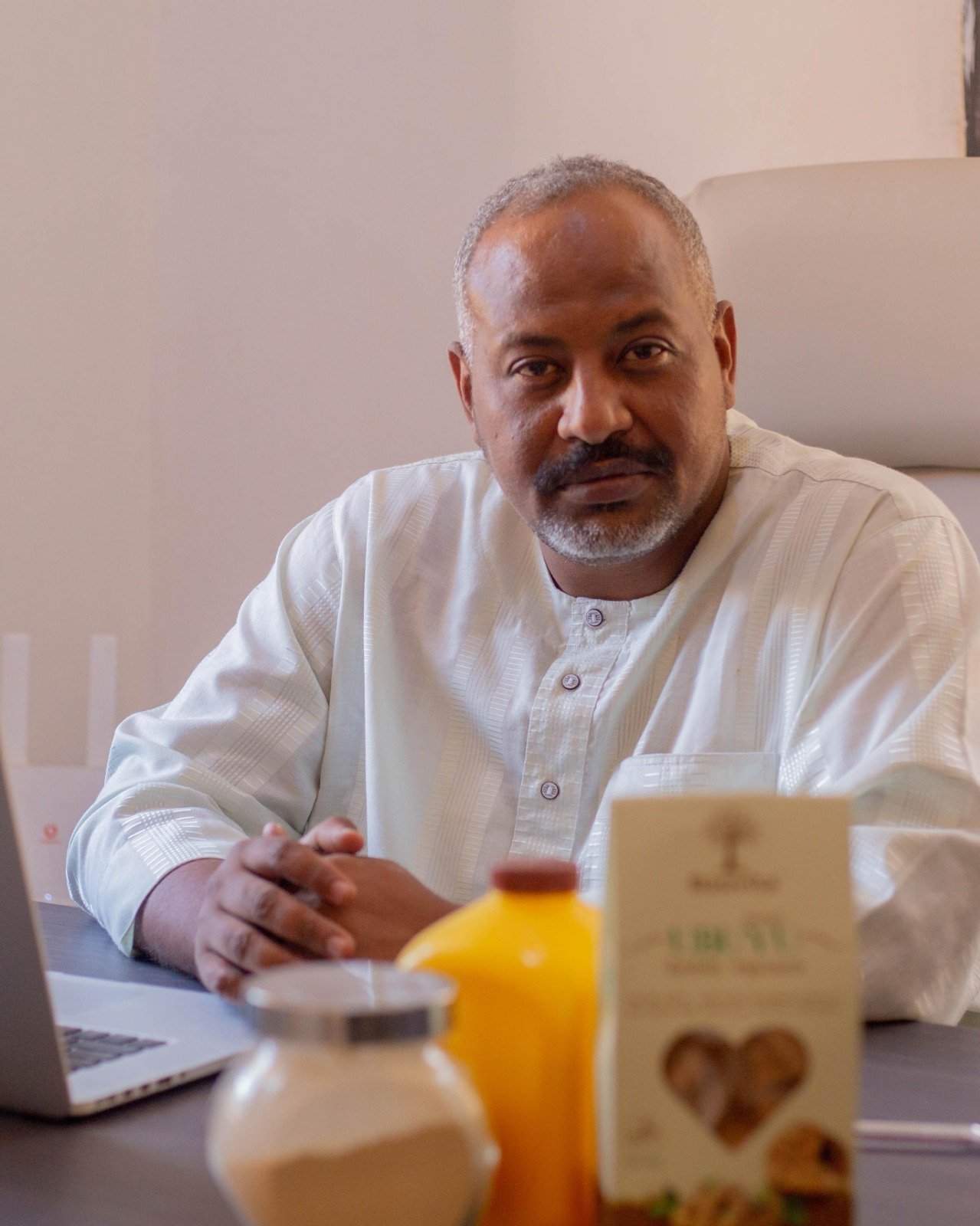 Portrait of Abobakr Omer